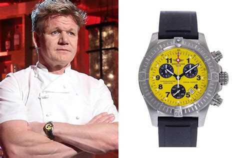 what watch does gordon ramsay wear in hell's kitchen|gordon ramsay watches list.